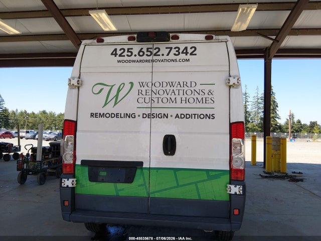 3C6TRVCG7JE112819 RAM Promaster 2500 High Roof 136 Wb