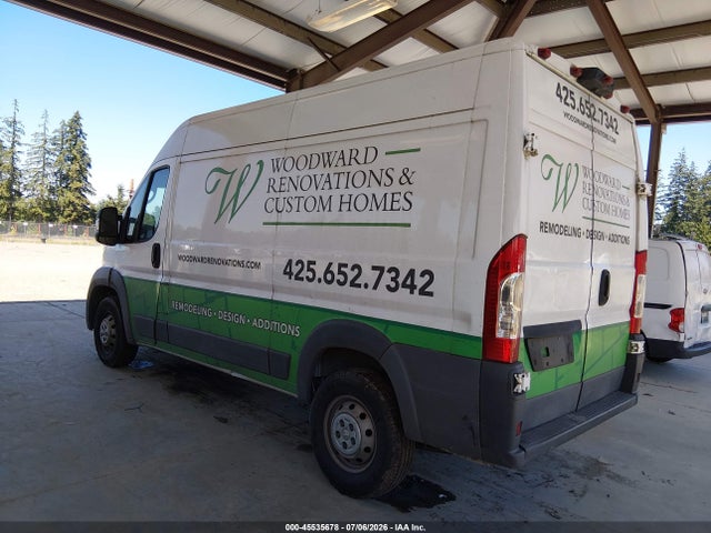 3C6TRVCG7JE112819 RAM Promaster 2500 High Roof 136 Wb
