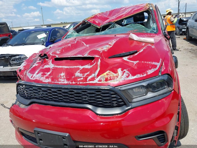 45535693 :رقم المزاد ، 1C4SDJCT5MC627273 vin ، 2021 Dodge Durango R/t Awd مزاد بيع