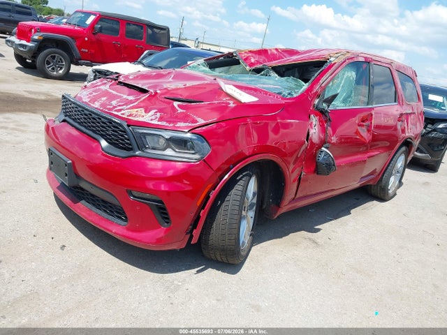 45535693 :رقم المزاد ، 1C4SDJCT5MC627273 vin ، 2021 Dodge Durango R/t Awd مزاد بيع