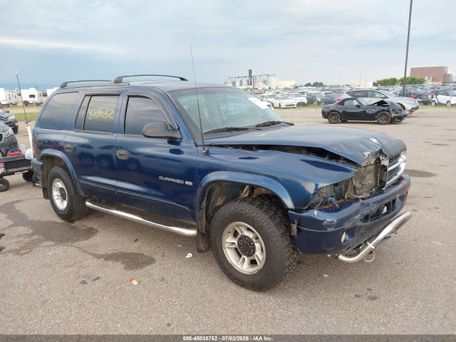 45535752 :رقم المزاد ، 1B4HS28N01F638656 vin ، 2001 Dodge Durango مزاد بيع