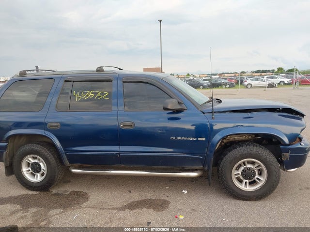 45535752 :رقم المزاد ، 1B4HS28N01F638656 vin ، 2001 Dodge Durango مزاد بيع