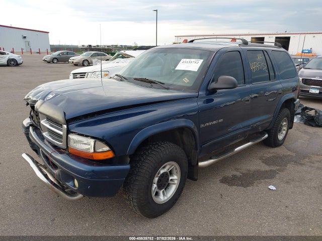 45535752 :رقم المزاد ، 1B4HS28N01F638656 vin ، 2001 Dodge Durango مزاد بيع