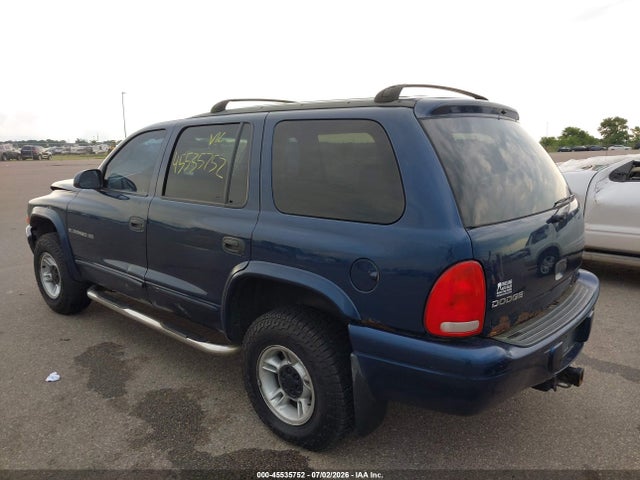 45535752 :رقم المزاد ، 1B4HS28N01F638656 vin ، 2001 Dodge Durango مزاد بيع