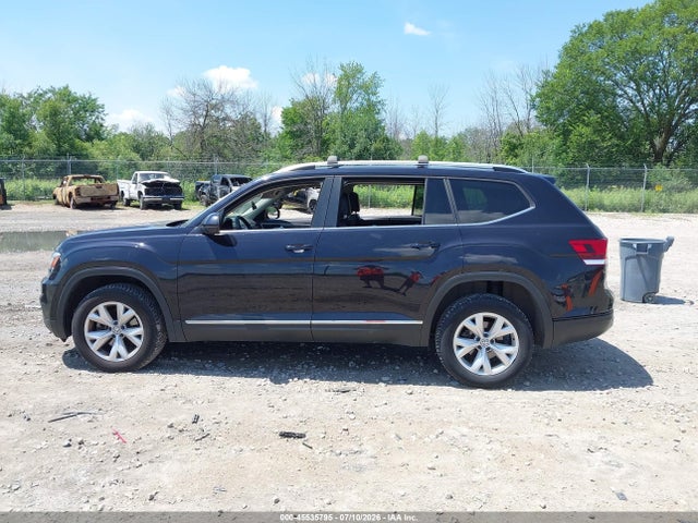 2018 Volkswagen Atlas 3.6l V6 Sel მანქანა იყიდება აუქციონზე, vin: 1V2MR2CA2JC594273, აუქციონის ნომერი: 45535795