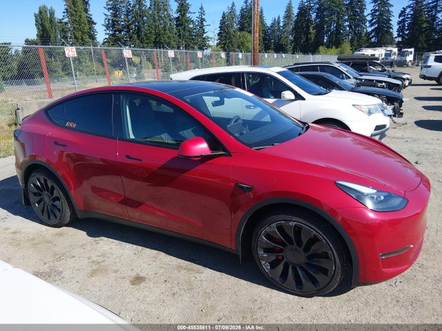 Продажа на аукционе авто 2022 Tesla Model Y Performance Dual Motor All-wheel Drive, vin: 7SAYGDEF2NF455480, номер лота: 45535811
