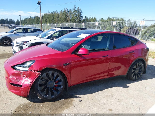 Продажа на аукционе авто 2022 Tesla Model Y Performance Dual Motor All-wheel Drive, vin: 7SAYGDEF2NF455480, номер лота: 45535811