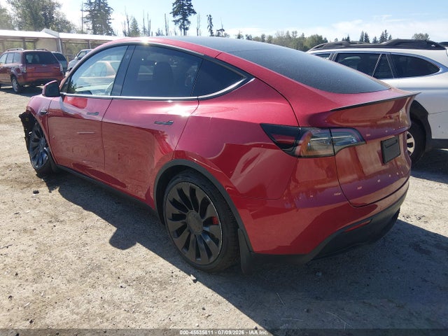 Продажа на аукционе авто 2022 Tesla Model Y Performance Dual Motor All-wheel Drive, vin: 7SAYGDEF2NF455480, номер лота: 45535811