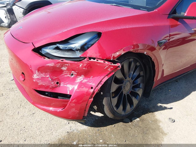Продажа на аукционе авто 2022 Tesla Model Y Performance Dual Motor All-wheel Drive, vin: 7SAYGDEF2NF455480, номер лота: 45535811