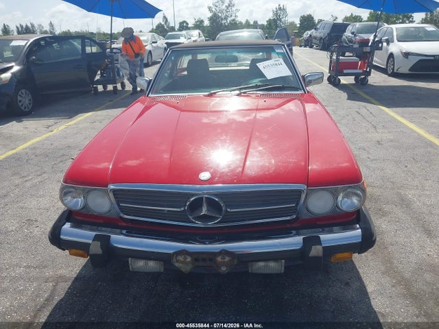 Продаж на аукціоні авто 1987 Mercedes-benz 560 Sl, vin: WDBBA48D7HA064772, номер лоту: 45535844