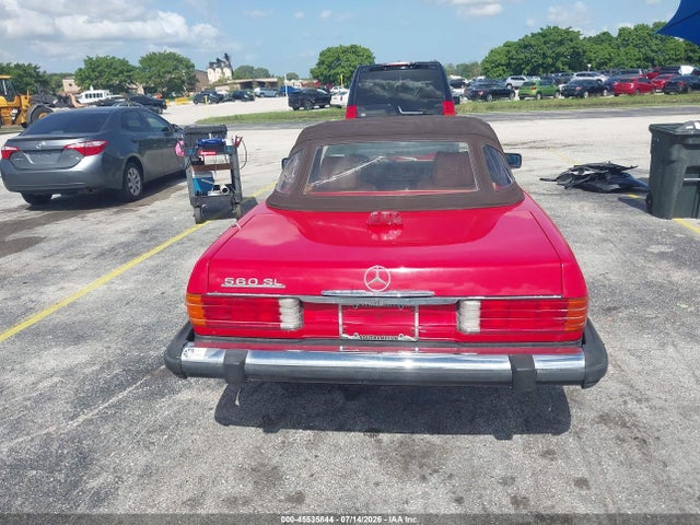Продаж на аукціоні авто 1987 Mercedes-benz 560 Sl, vin: WDBBA48D7HA064772, номер лоту: 45535844