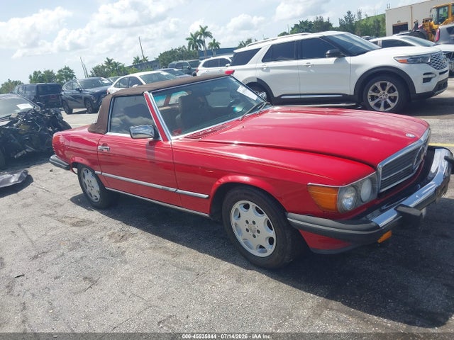 Продаж на аукціоні авто 1987 Mercedes-benz 560 Sl, vin: WDBBA48D7HA064772, номер лоту: 45535844