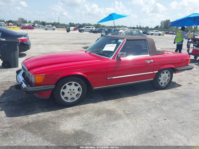 Продаж на аукціоні авто 1987 Mercedes-benz 560 Sl, vin: WDBBA48D7HA064772, номер лоту: 45535844