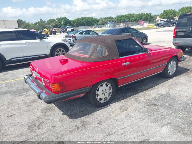 Продаж на аукціоні авто 1987 Mercedes-benz 560 Sl, vin: WDBBA48D7HA064772, номер лоту: 45535844