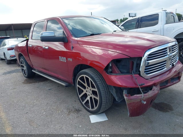 45535848 :رقم المزاد ، 1C6RR6LT8ES332759 vin ، 2014 Ram 1500 Lone Star مزاد بيع