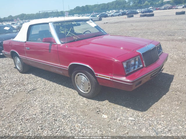45535849 :رقم المزاد ، 1C3BC55C7DG155663 vin ، 1983 Chrysler Lebaron مزاد بيع