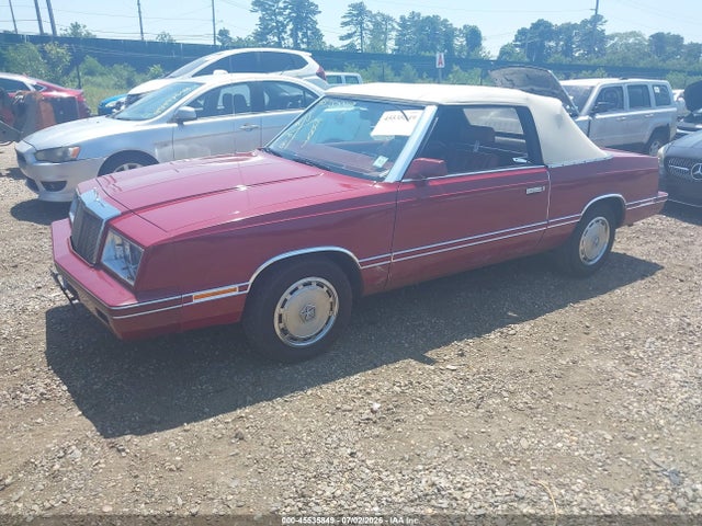 45535849 :رقم المزاد ، 1C3BC55C7DG155663 vin ، 1983 Chrysler Lebaron مزاد بيع