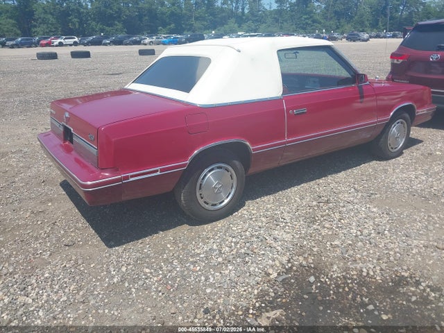 45535849 :رقم المزاد ، 1C3BC55C7DG155663 vin ، 1983 Chrysler Lebaron مزاد بيع