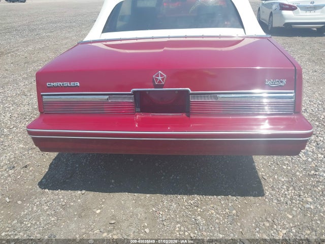 45535849 :رقم المزاد ، 1C3BC55C7DG155663 vin ، 1983 Chrysler Lebaron مزاد بيع