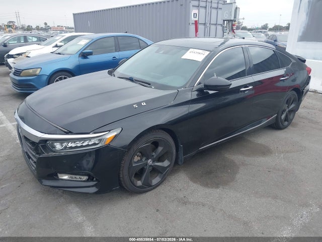 2018 Honda Accord Touring მანქანა იყიდება აუქციონზე, vin: 1HGCV1F99JA010601, აუქციონის ნომერი: 45535854