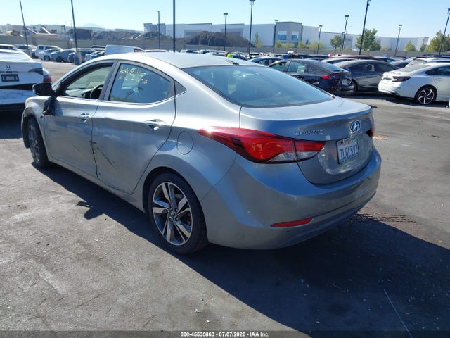 Hyundai Elantra Limited 2015 KMHDH4AE1FU452550 Image 3