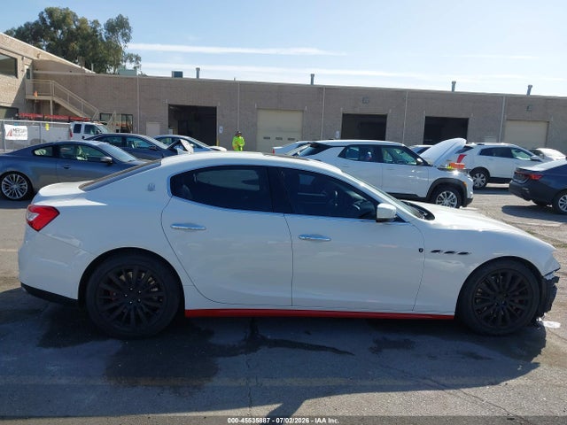 45535887 :رقم المزاد ، ZAM57RTA6F1143088 vin ، 2015 Maserati Ghibli S Q4 مزاد بيع