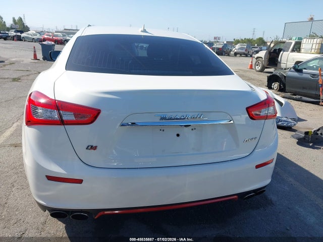 45535887 :رقم المزاد ، ZAM57RTA6F1143088 vin ، 2015 Maserati Ghibli S Q4 مزاد بيع