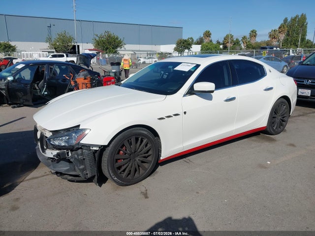 45535887 :رقم المزاد ، ZAM57RTA6F1143088 vin ، 2015 Maserati Ghibli S Q4 مزاد بيع