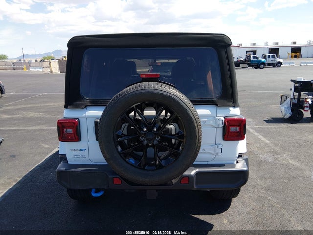 2022 Jeep Wrangler 4xe Unlimited Sahara 4x4 მანქანა იყიდება აუქციონზე, vin: 1C4JJXP60NW198295, აუქციონის ნომერი: 45535910