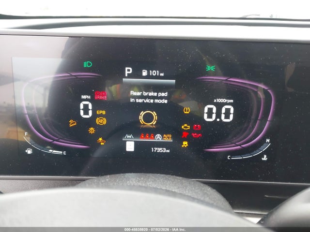 45535920 :رقم المزاد ، 5XYK33DF0RG190244 vin ، 2024 Kia Sportage Ex مزاد بيع