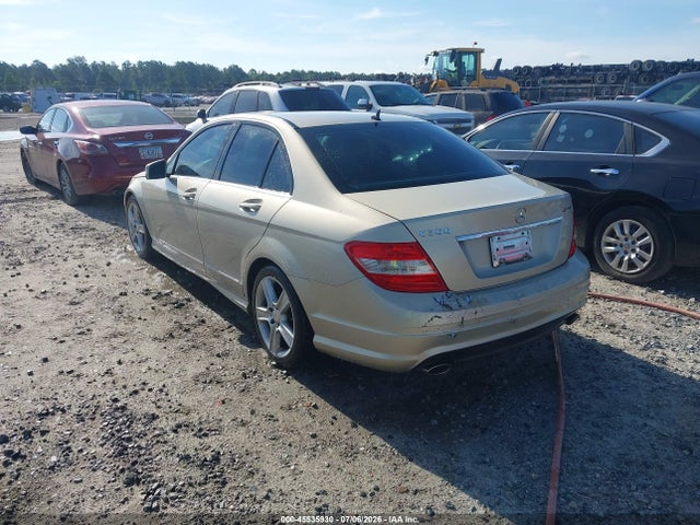 45535930 :رقم المزاد ، WDDGF5EB9BR136510 vin ، 2011 Mercedes-benz C 300 Sport مزاد بيع