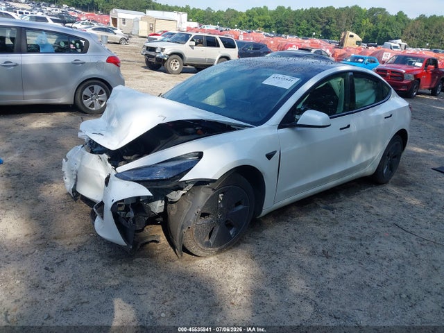 Tesla Model 3 Standard Range Plus Rear-wheel Drive 2021 5YJ3E1EAXMF981905 Image 2