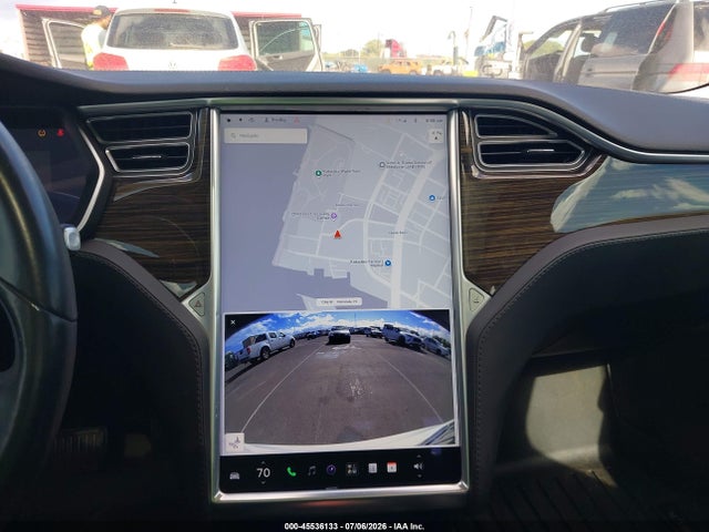 45536133 :رقم المزاد ، 5YJSA1S24FF095327 vin ، 2015 Tesla Model S 70d/85d/p85d مزاد بيع