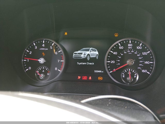 45536151 :رقم المزاد ، 5XYP54HC3MG130392 vin ، 2021 Kia Telluride Sx مزاد بيع