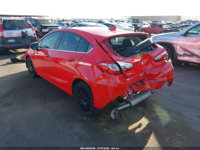 3G1BE6SM6HS514655 Chevrolet Cruze Lt Auto