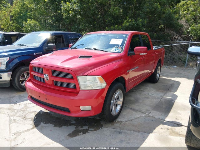 45536187 :رقم المزاد ، 1C6RD6MT4CS235620 vin ، 2012 Ram 1500 Sport مزاد بيع