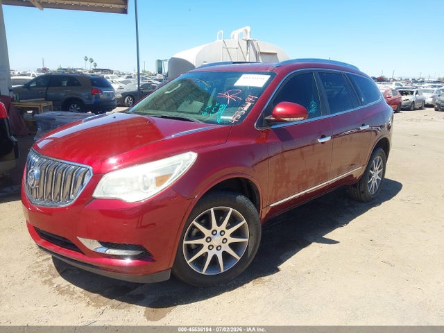 2015 Buick Enclave Leather მანქანა იყიდება აუქციონზე, vin: 5GAKRBKD7FJ114768, აუქციონის ნომერი: 45536194