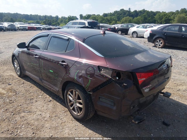 2011 Kia Optima Lx მანქანა იყიდება აუქციონზე, vin: KNAGM4A74B5171620, აუქციონის ნომერი: 45536395