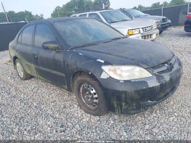 45536442 :رقم المزاد ، 2HGES16574H513984 vin ، 2004 Honda Civic Lx مزاد بيع