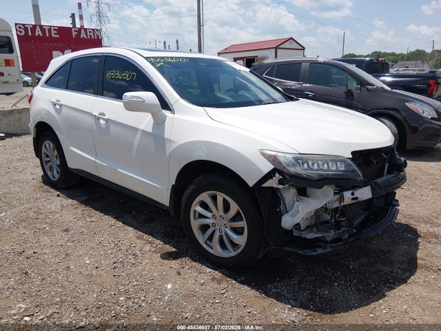 Продаж на аукціоні авто 2016 Acura Rdx Technology   Acurawatch Plus Packages/technology Package, vin: 5J8TB4H50GL001254, номер лоту: 45536507