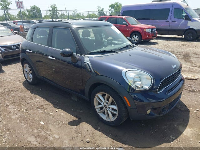 2012 Mini Cooper S Countryman მანქანა იყიდება აუქციონზე, vin: WMWZC3C53CWL81011, აუქციონის ნომერი: 45536571