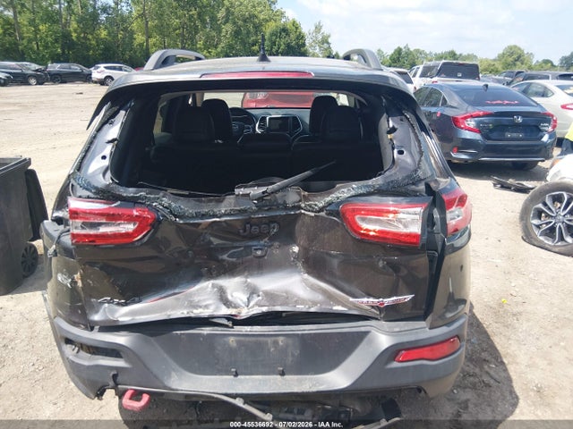 45536692 :رقم المزاد ، 1C4PJMBS0HW612791 vin ، 2017 Jeep Cherokee Trailhawk مزاد بيع