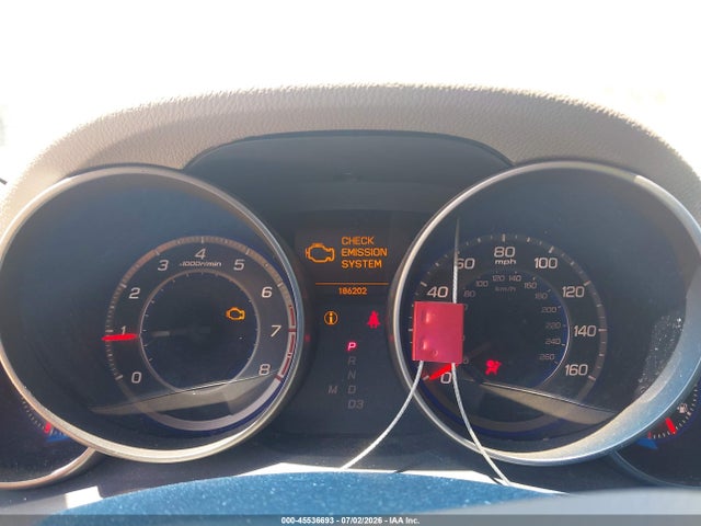 45536693 :رقم المزاد ، 2HNYD28547H544410 vin ، 2007 Acura Mdx Sport Package مزاد بيع