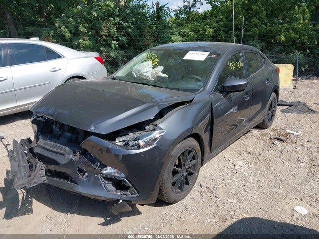 45536700 :رقم المزاد ، 3MZBM1T72GM329959 vin ، 2016 Mazda Mazda3 I Sport مزاد بيع