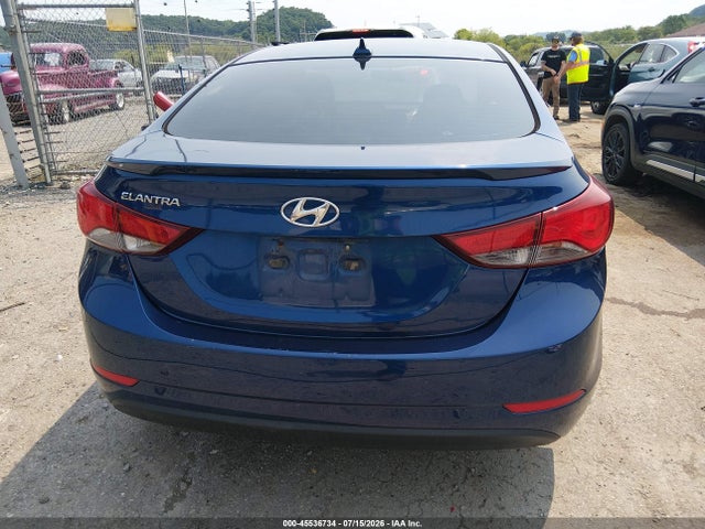 2016 Hyundai Elantra Se მანქანა იყიდება აუქციონზე, vin: 5NPDH4AE4GH744998, აუქციონის ნომერი: 45536734