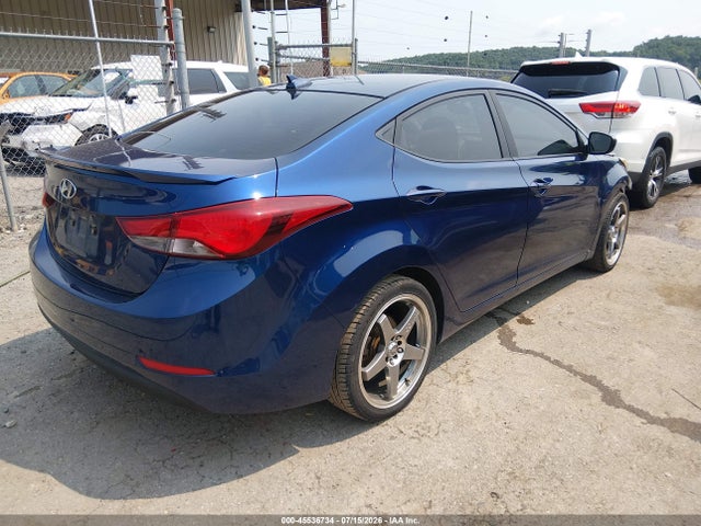 2016 Hyundai Elantra Se მანქანა იყიდება აუქციონზე, vin: 5NPDH4AE4GH744998, აუქციონის ნომერი: 45536734