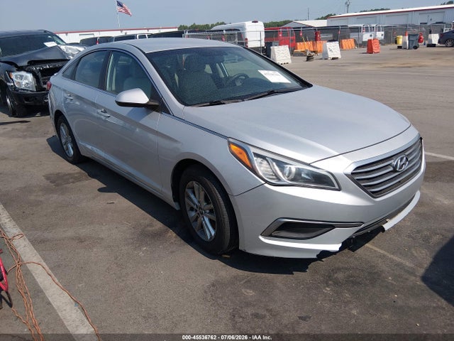 2016 Hyundai Sonata Se მანქანა იყიდება აუქციონზე, vin: 5NPE24AF3GH378319, აუქციონის ნომერი: 45536762
