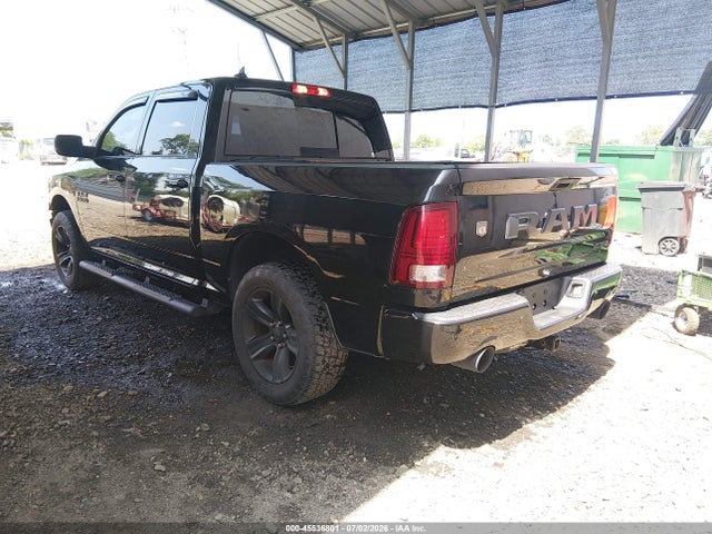 Продажа на аукционе авто 2018 Ram 1500 Night  4x4 5'7 Box, vin: 1C6RR7MT9JS117423, номер лота: 45536801