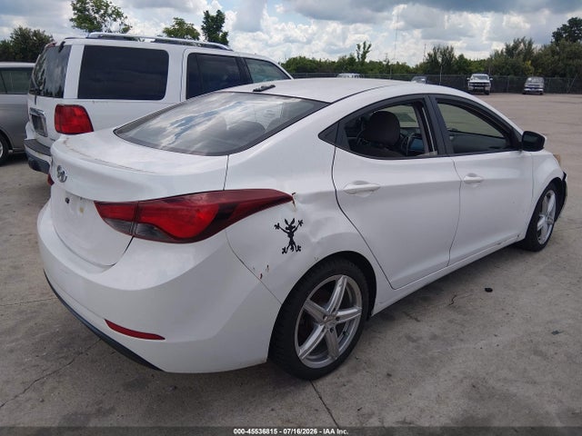 Aukcja sprzedaży 2016 Hyundai Elantra Se, vin: 5NPDH4AEXGH663004, numer aukcji: 45536815