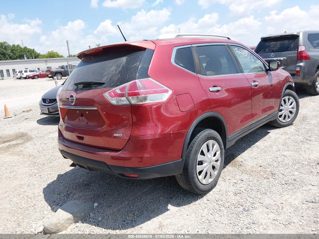 Auction sale of the 2016 Nissan Rogue S, vin: KNMAT2MV0GP722387, lot number: 45536818